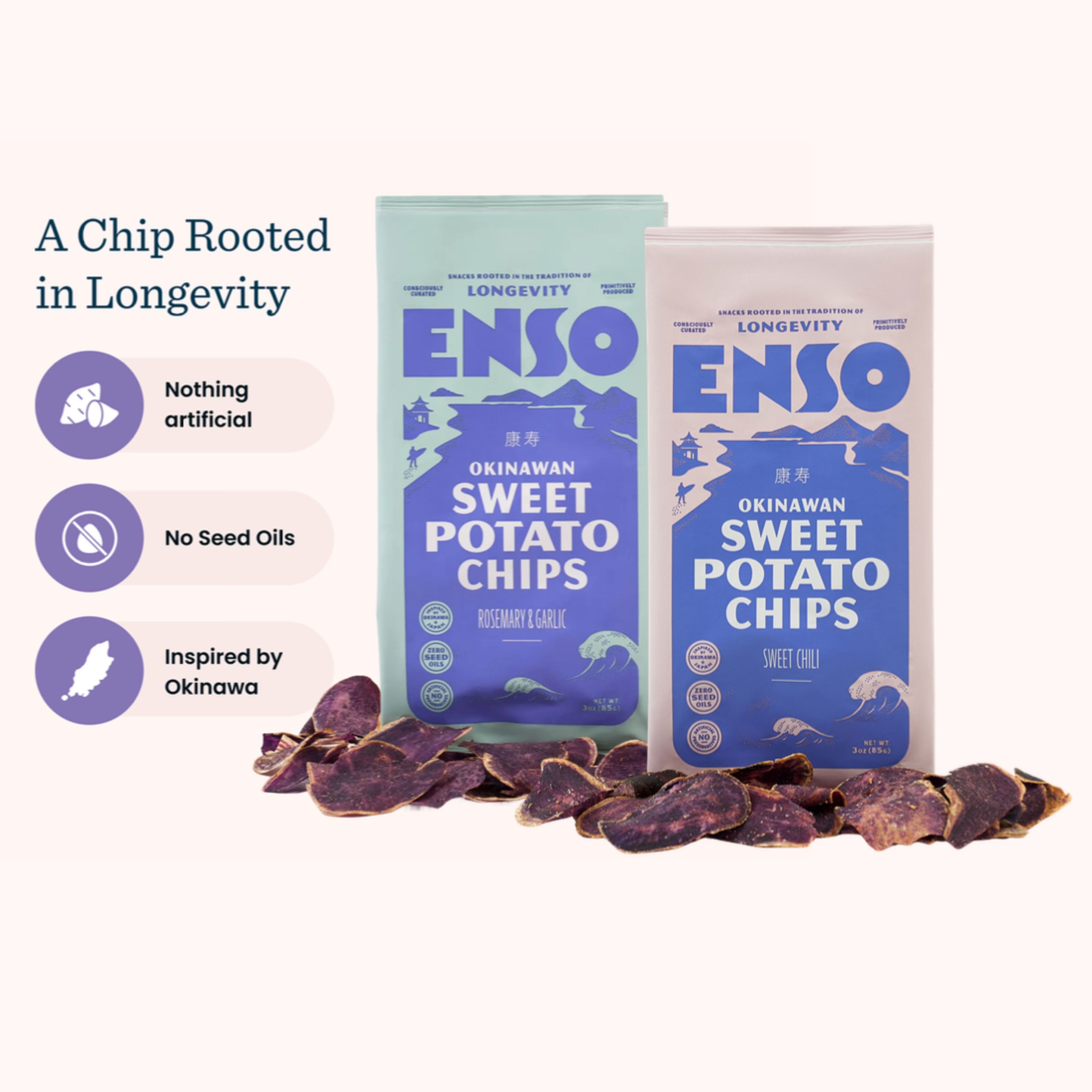 Okinawan Sweet Potato Chips | Spice Bundle