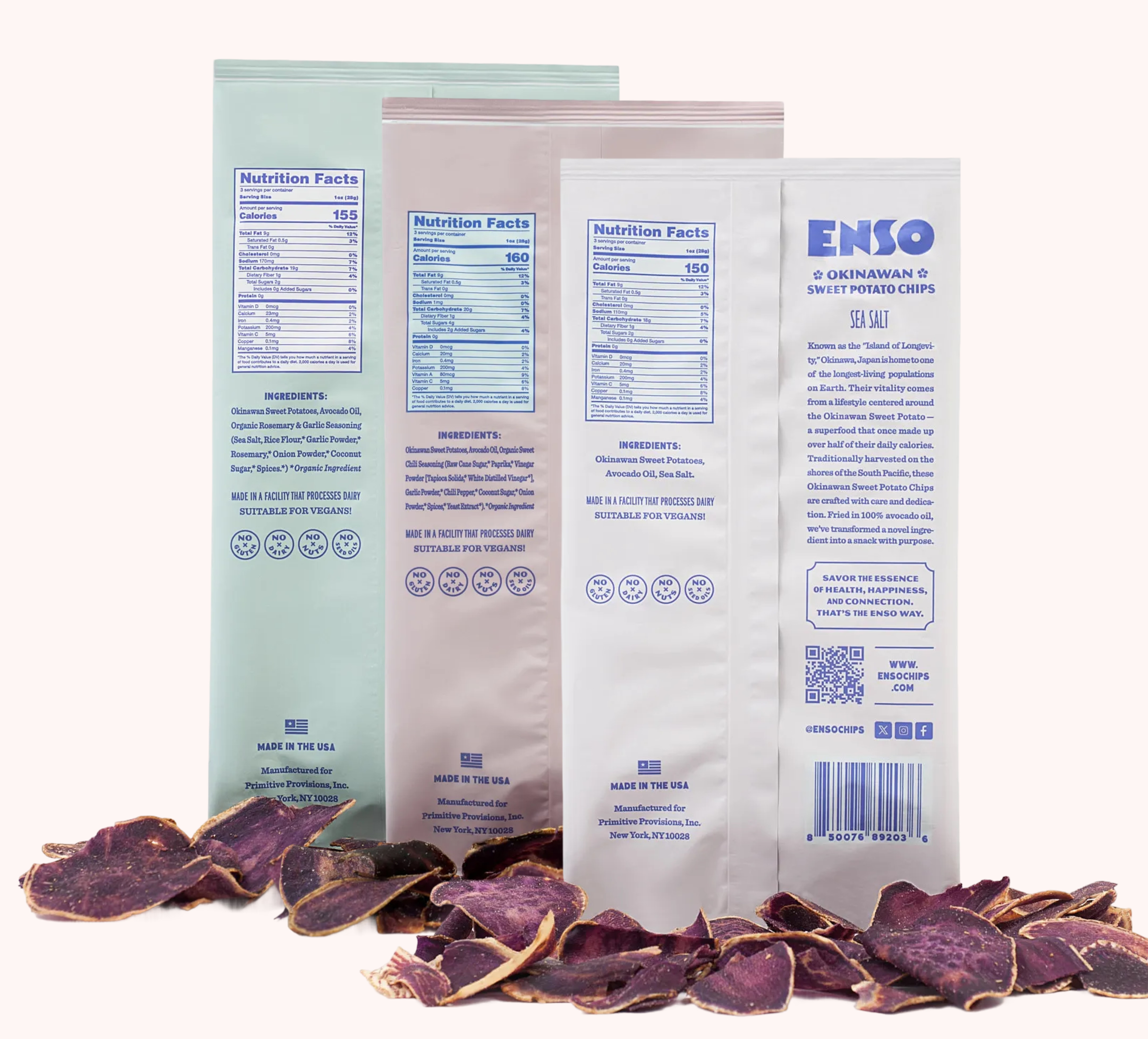 Okinawan Sweet Potato Chips | Discovery Bundle